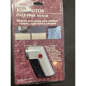 Vintage Remington Fuzz Away Fabric Sweater Shaver New Sealed